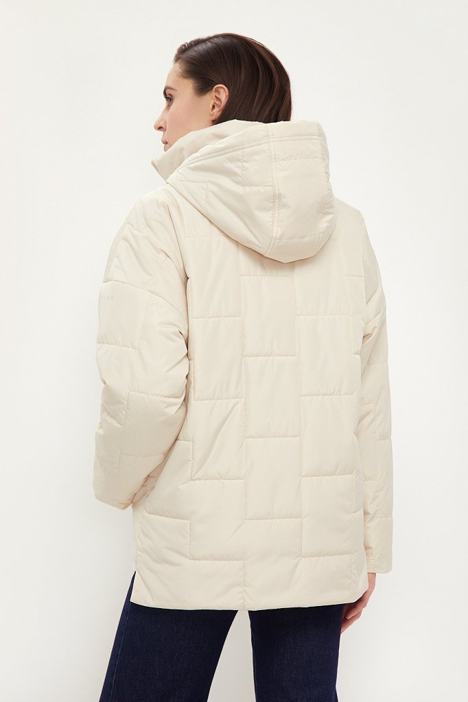 Утепленная женская куртка стеганая, Модель B21-12063, Фото №5
