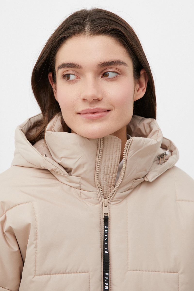 Утепленная женская куртка стеганая, Модель B21-12063, Фото №6