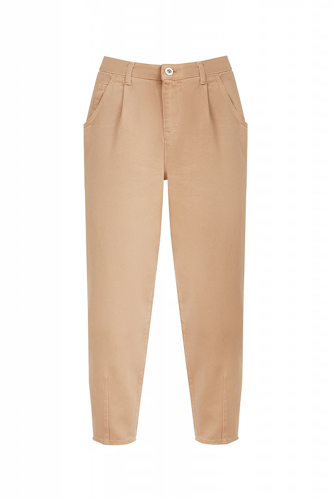 Джинсы tapered fit женские, Модель B21-15035, Фото №6