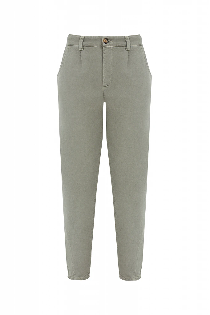 Джинсы tapered fit женские, Модель B21-15035, Фото №6