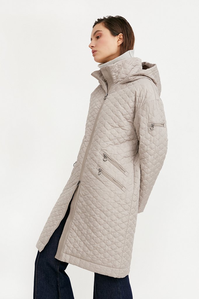 Пальто женское, Модель B21-32004, Фото №1