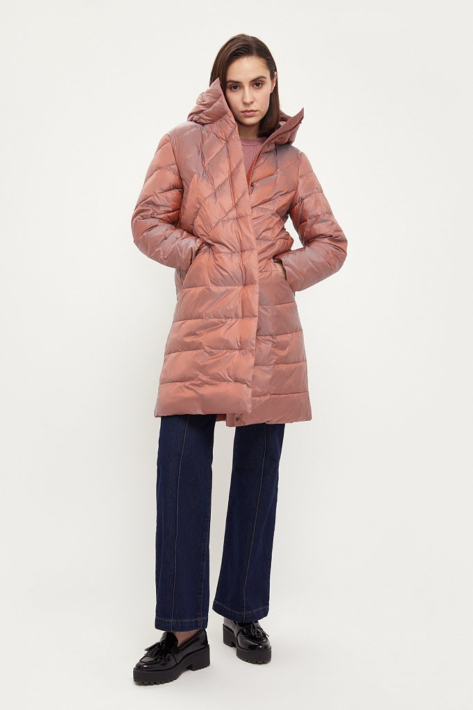 Пальто женское, Модель B21-12040, Фото №1
