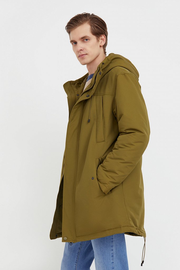 Пальто мужское, Модель B21-22015, Фото №1