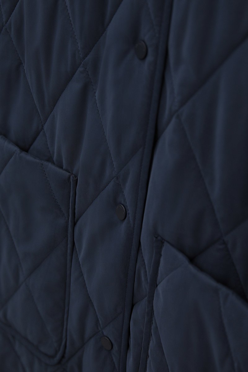Утепленное стеганое пальто, Модель BAS-10089, Фото №6