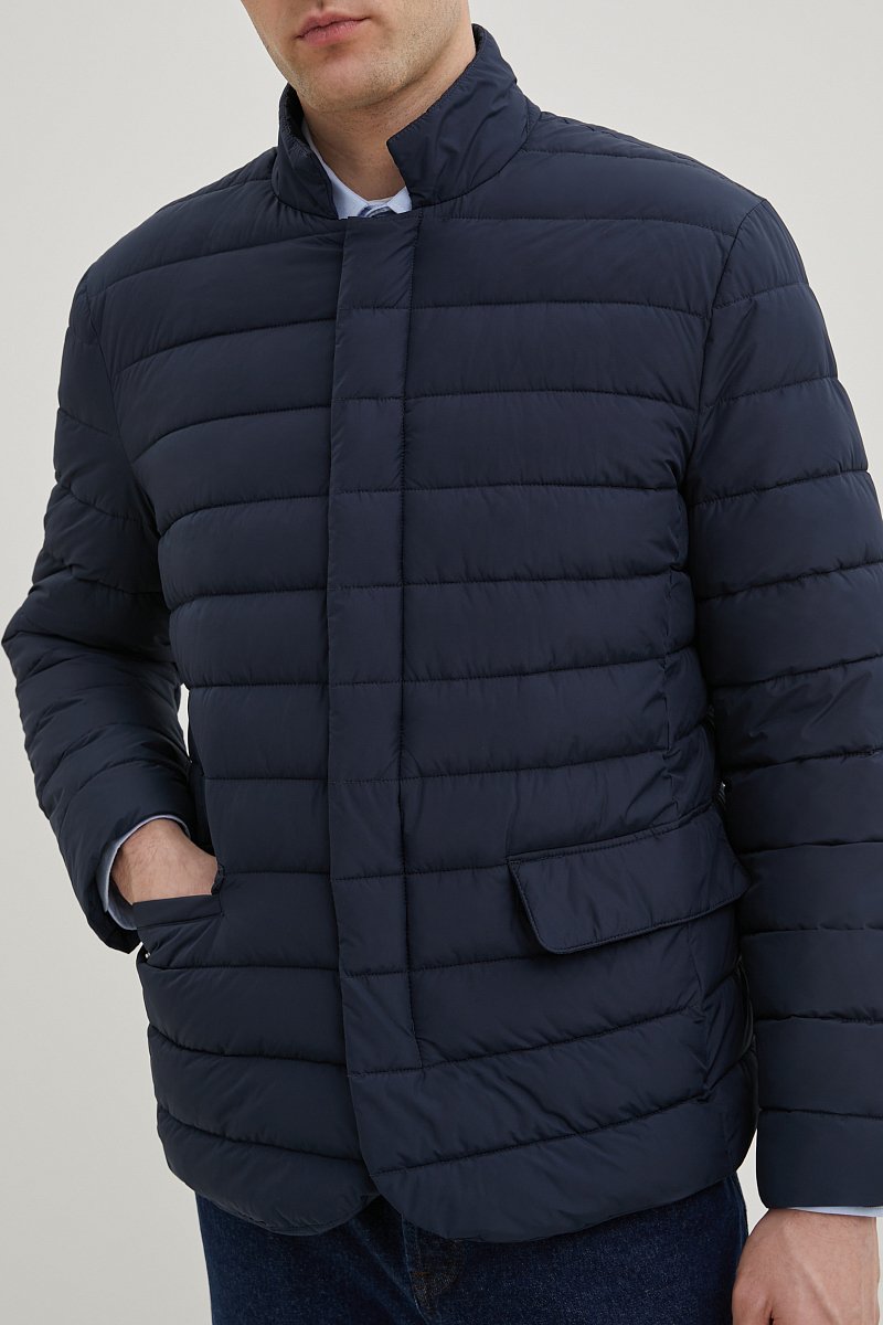 Утепленная куртка прямого силуэта, Модель BAS-200106, Фото №3