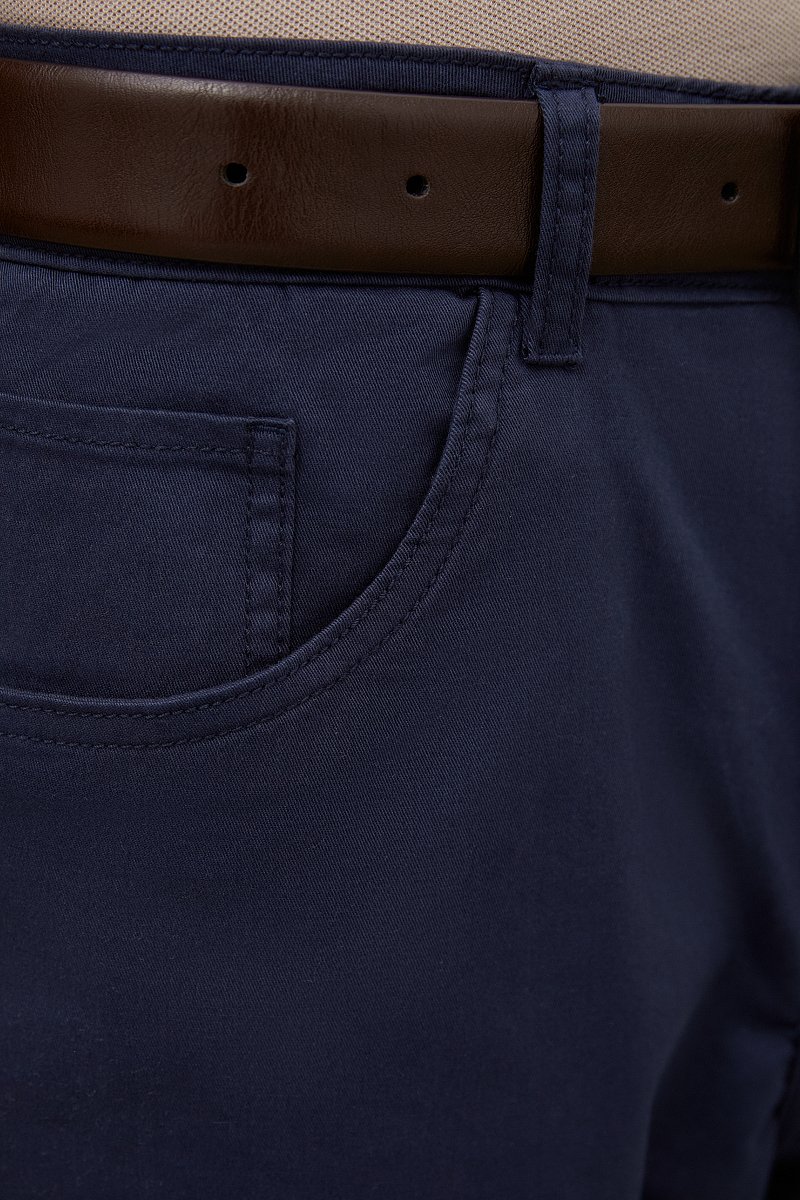 Прямые брюки из хлопка, Модель BAS-20065, Фото №5