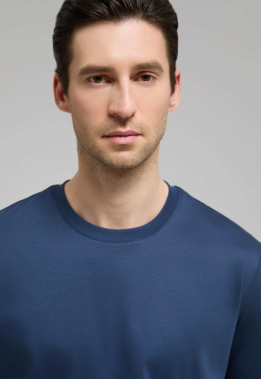 Футболка из хлопка прямого кроя, Модель BAS-200121, Фото №5