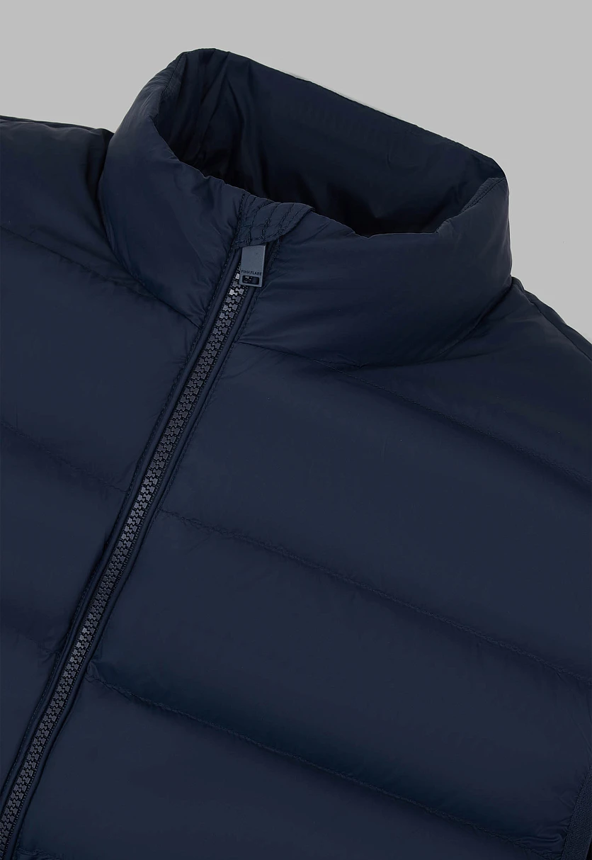 Стеганый пуховый жилет, Модель BAS-20053, Фото №5