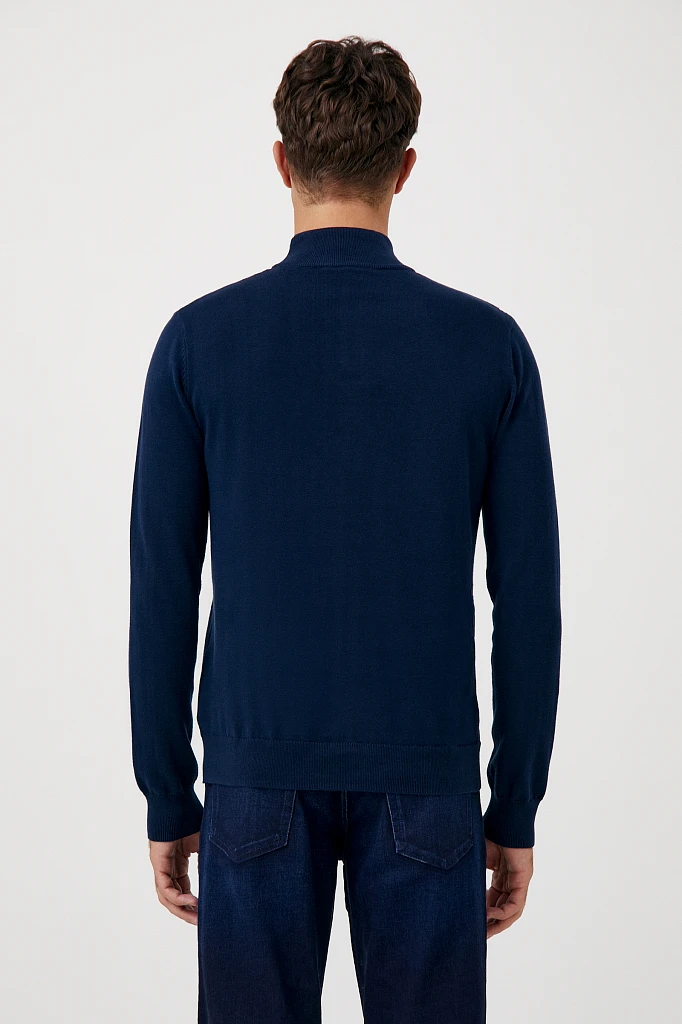 Джемпер прямого силуэта из хлопка, Модель BAS-20107, Фото №4