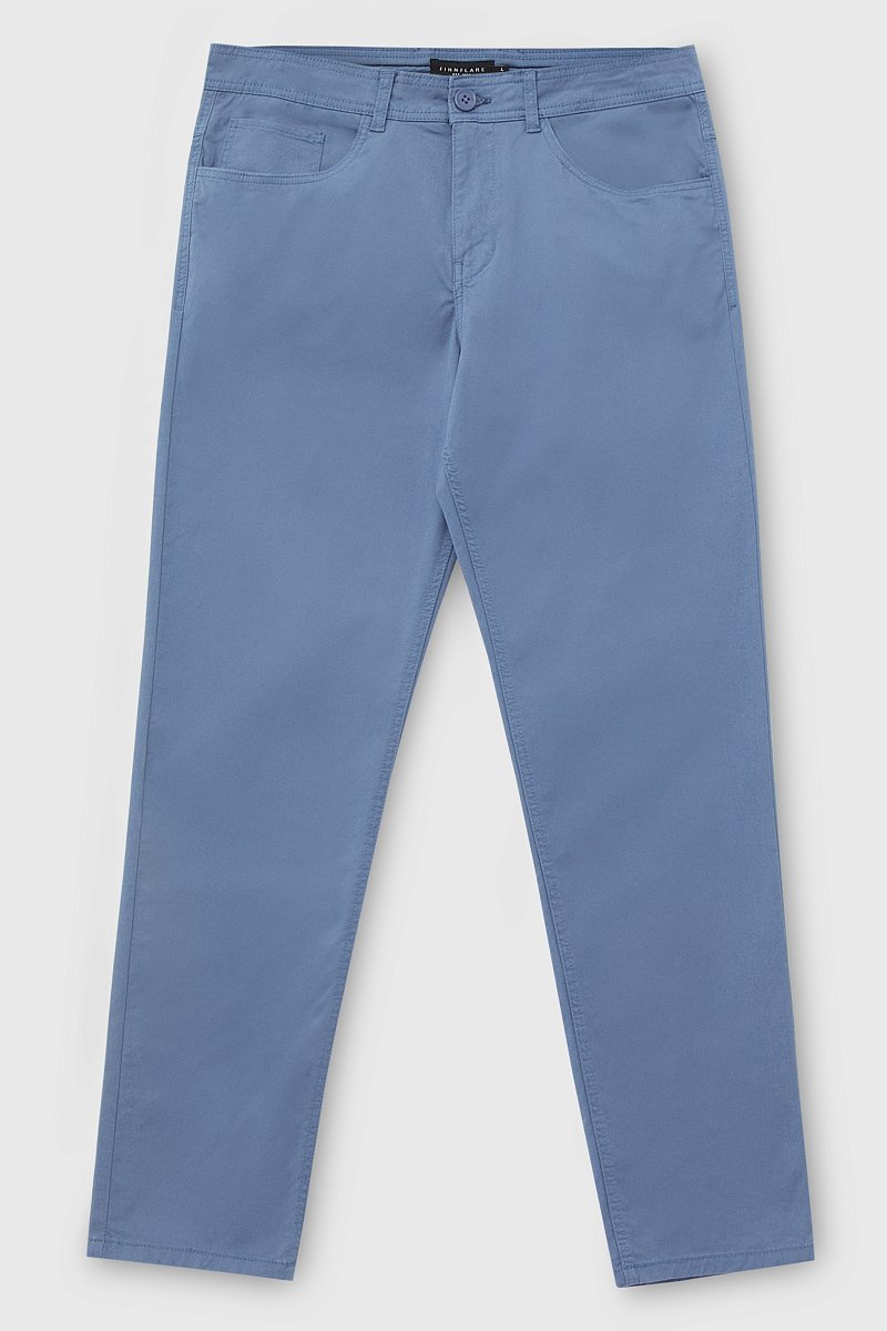 Прямые брюки из хлопка, Модель BAS-20065, Фото №6