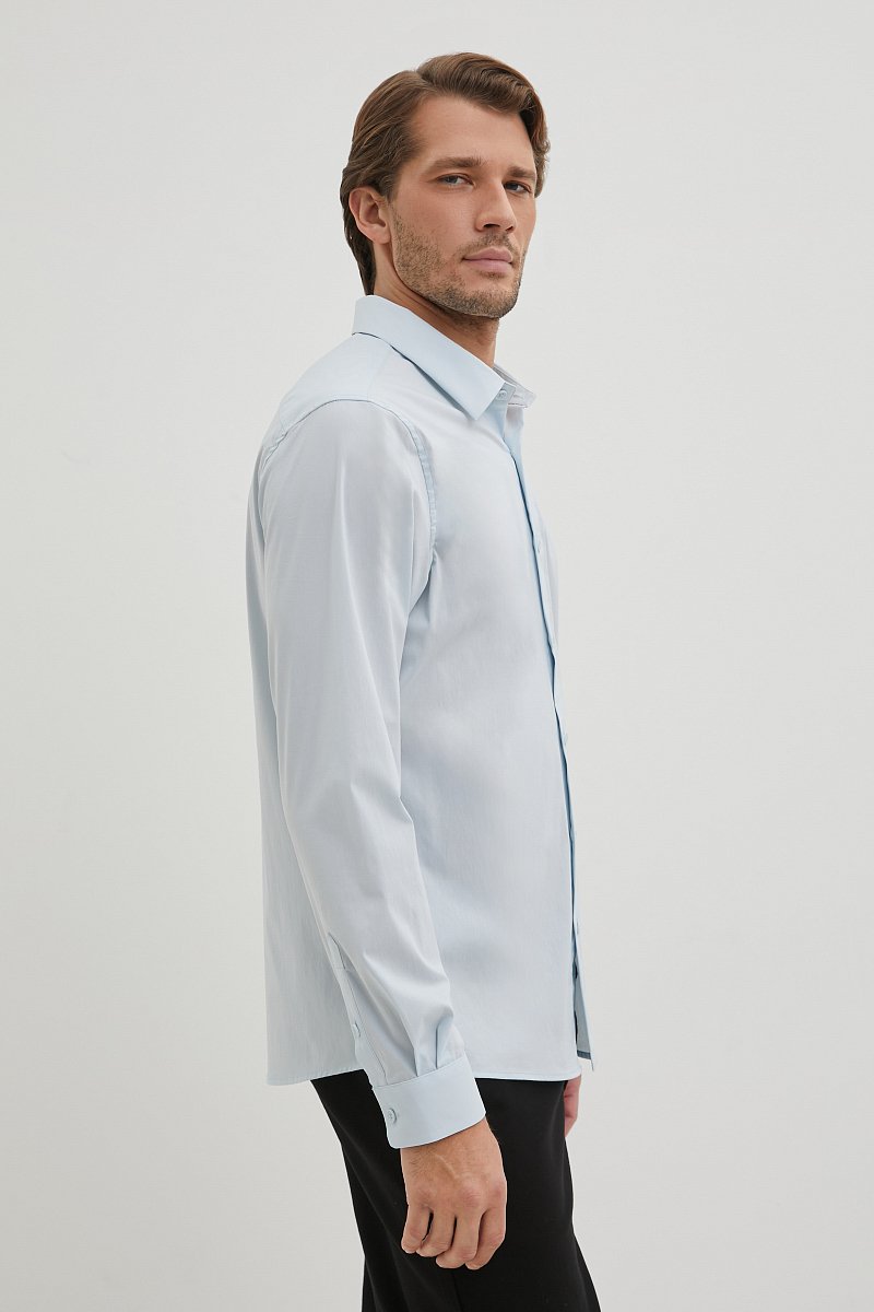 Рубашка прямого кроя, Модель BAS-20088, Фото №4