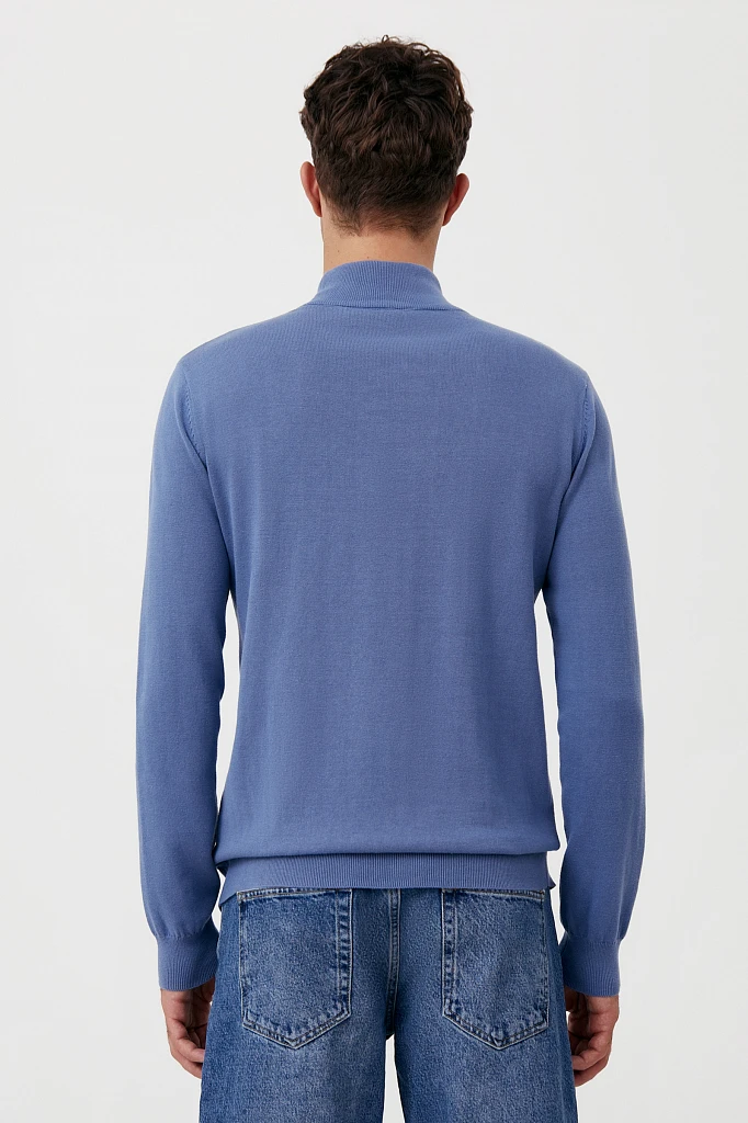 Джемпер прямого силуэта из хлопка, Модель BAS-20107, Фото №4