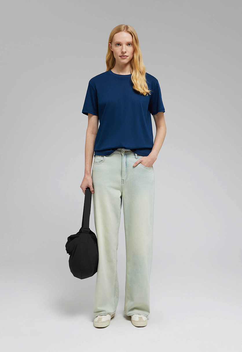 Футболка из мерсеризованного хлопка