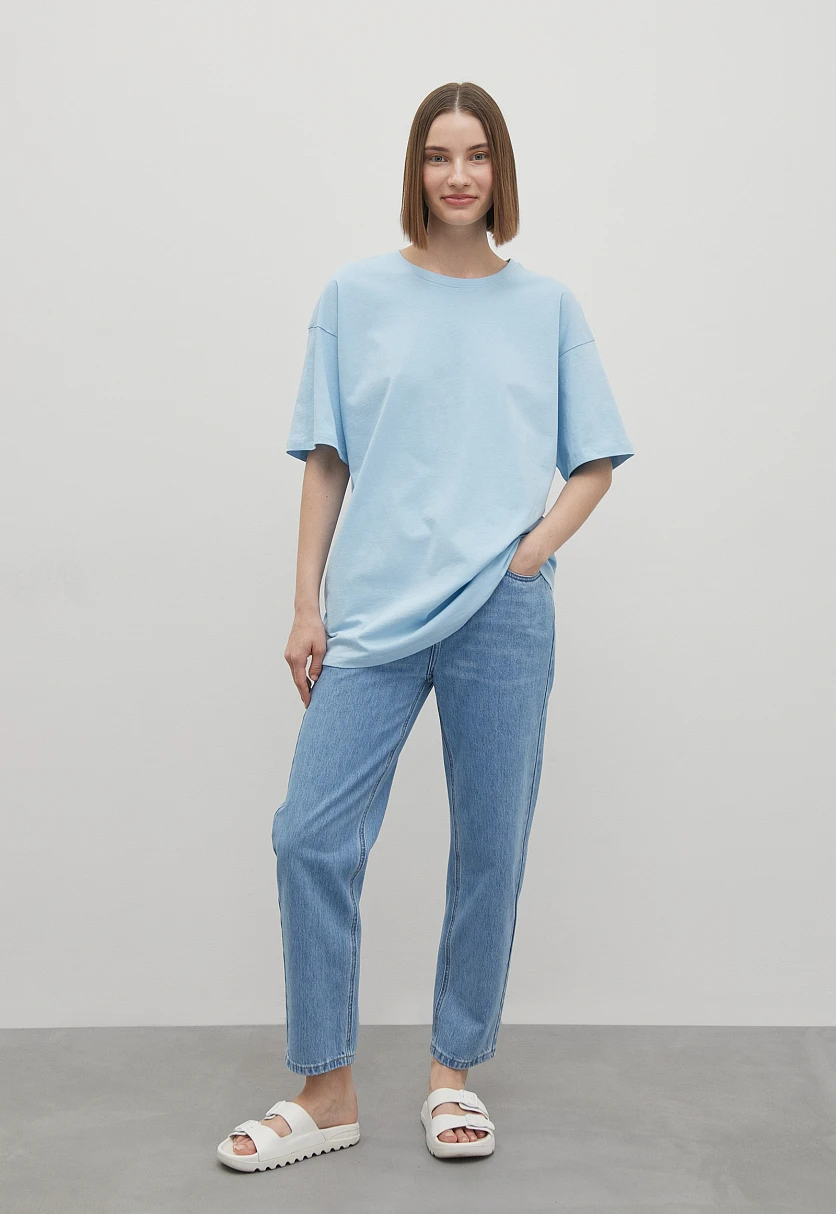 Футболка oversize силуэта, Модель BAS-100107, Фото №2