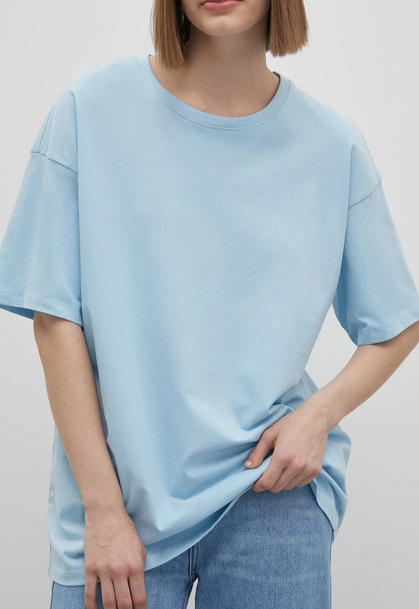 Футболка oversize силуэта, Модель BAS-100107, Фото №3