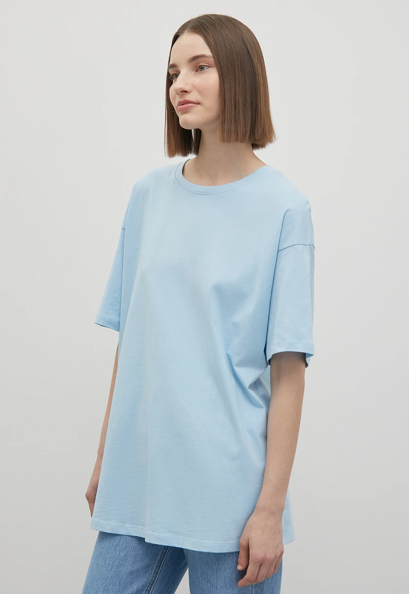 Футболка oversize силуэта, Модель BAS-100107, Фото №4
