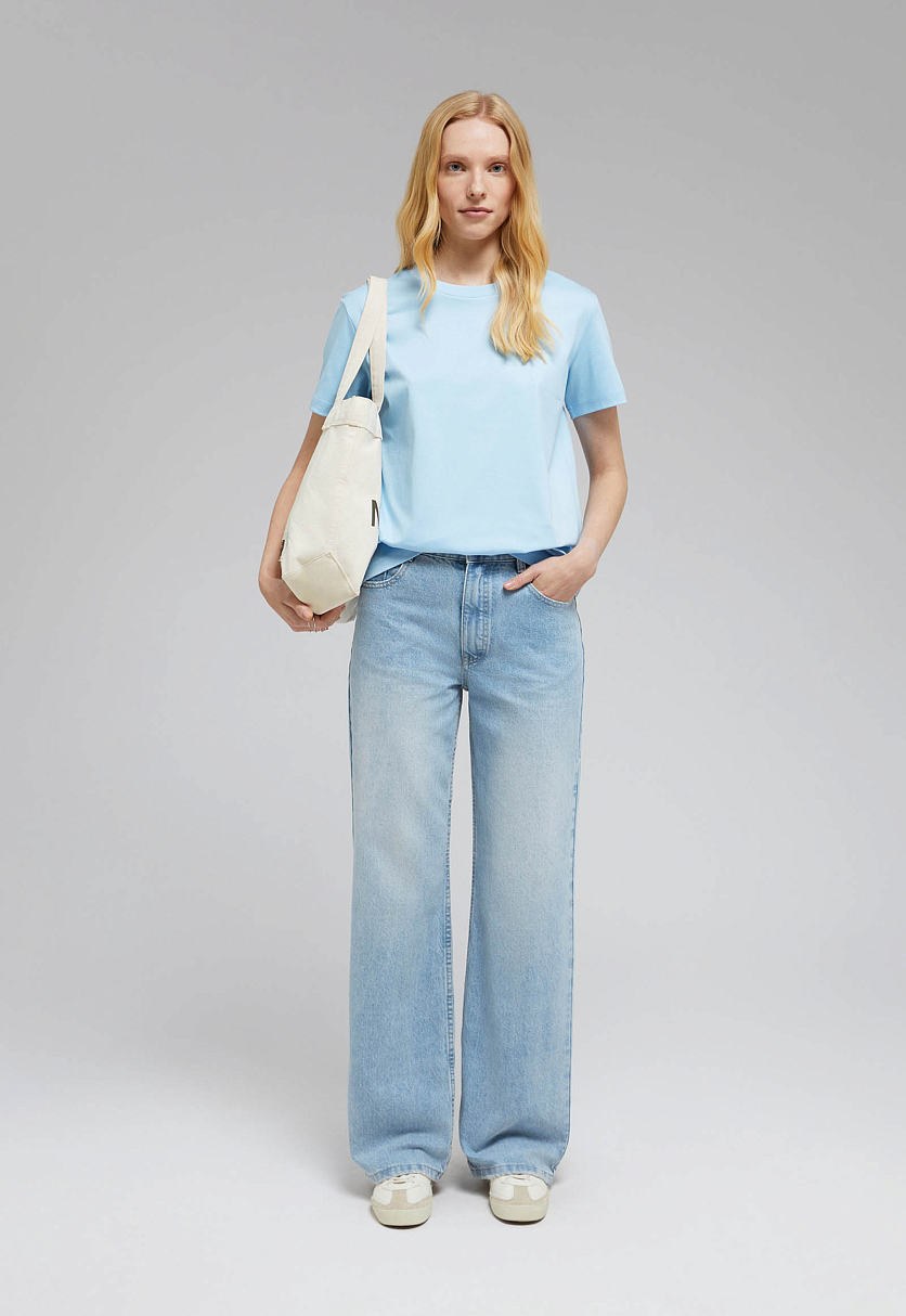 Футболка из мерсеризованного хлопка