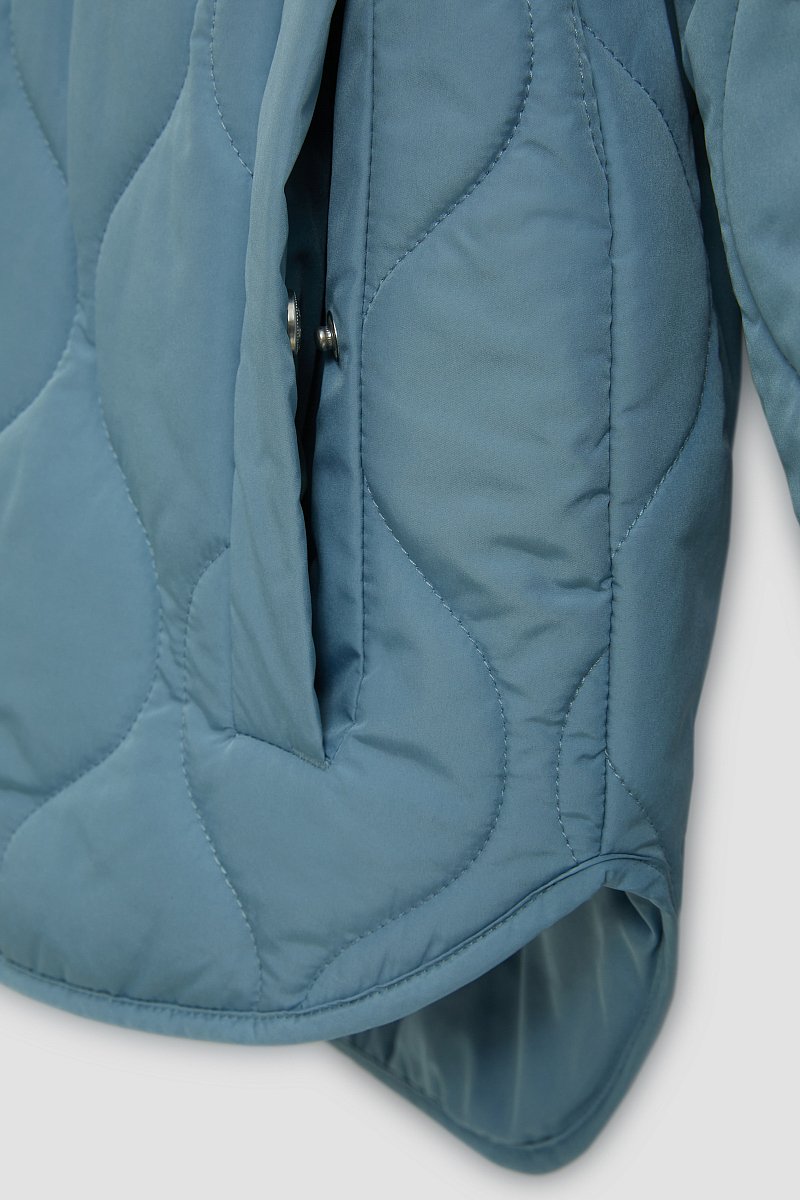 Куртка утепленная с воротником-стойкой, Модель BAS-100119, Фото №7