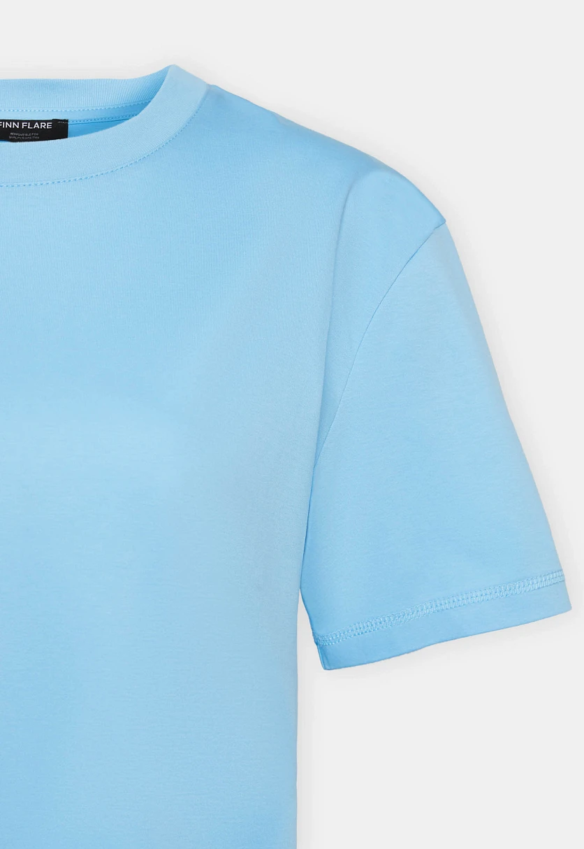 Футболка из мерсеризованного хлопка, Модель BAS-100161, Фото №6