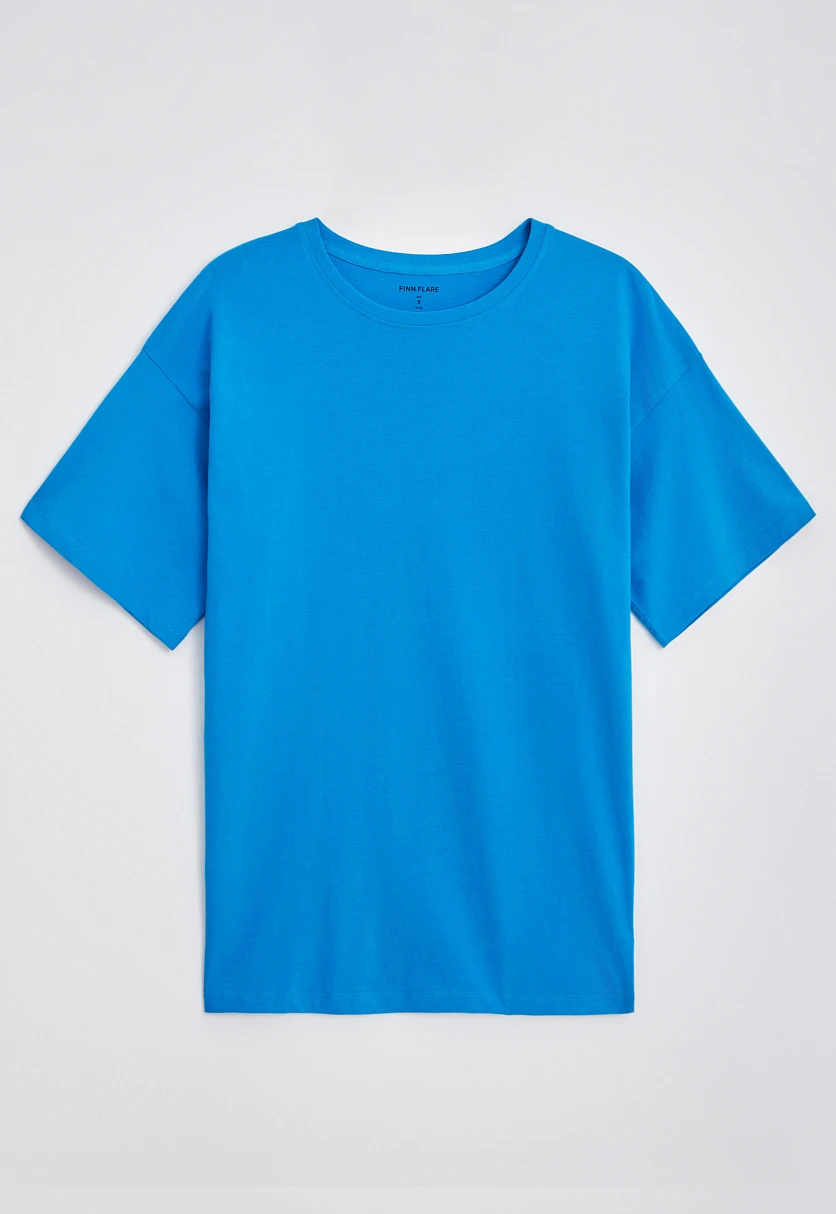 Футболка oversize силуэта, Модель BAS-100107, Фото №8