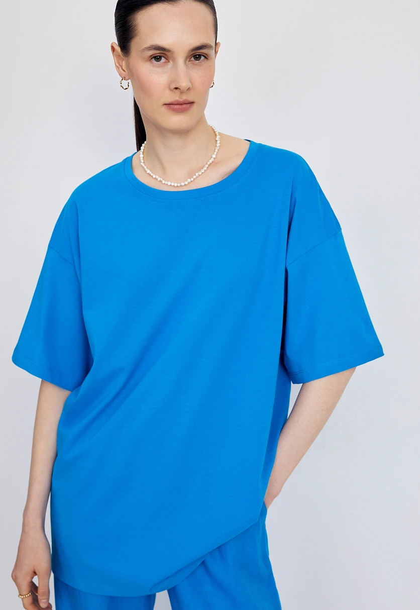 Футболка oversize силуэта, Модель BAS-100107, Фото №3