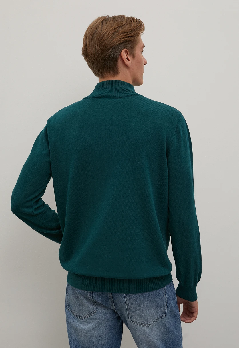 Джемпер прямого силуэта из хлопка, Модель BAS-20107, Фото №5