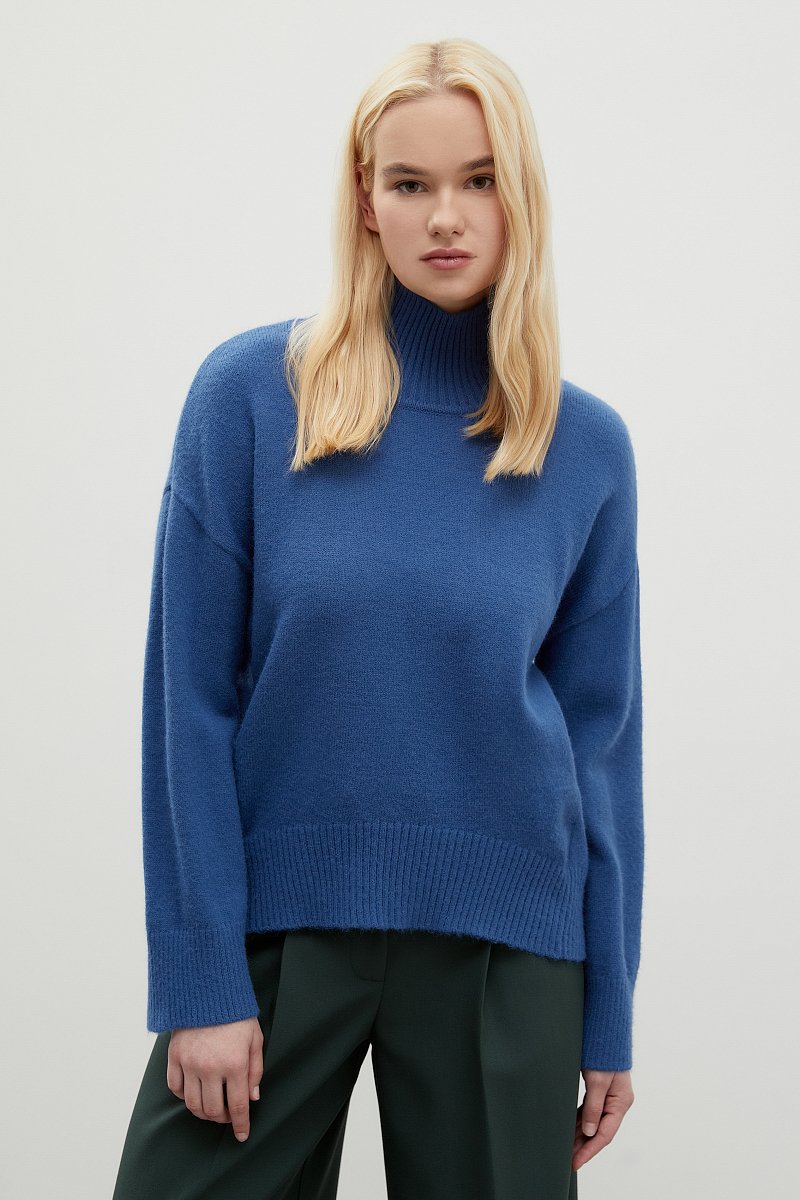 Базовый свитер oversize силуэта, Модель BAS-10132, Фото №1