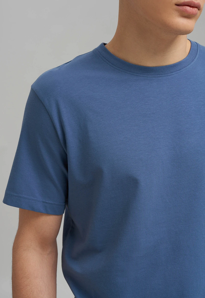 Футболка облегающего кроя из джерси, Модель BAS-200162, Фото №5