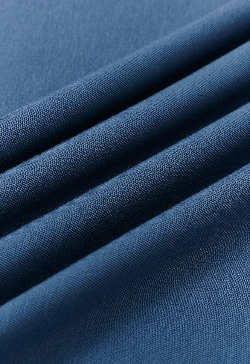 Футболка облегающего кроя из джерси, Модель BAS-200162, Фото №7