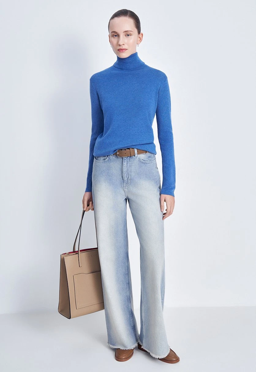 Водолазка приталенного силуэта, Модель BAS-10155, Фото №2