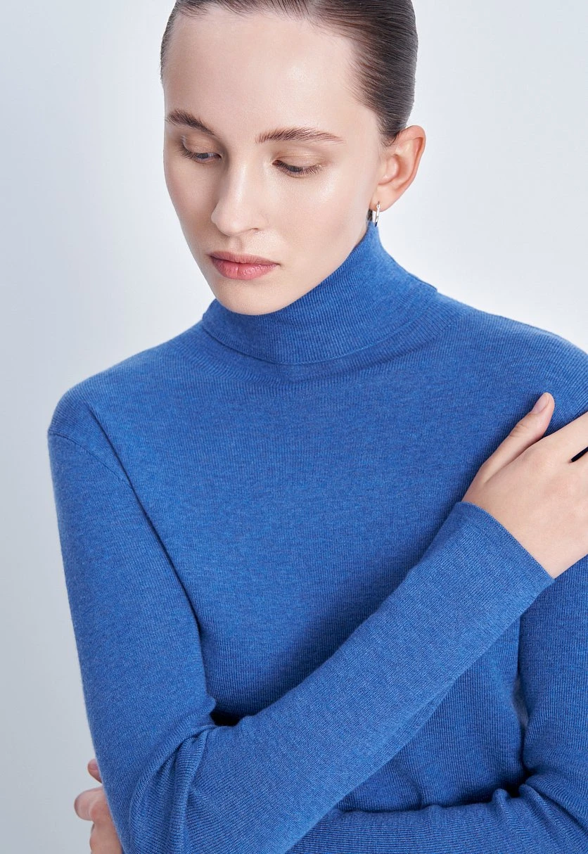 Водолазка приталенного силуэта, Модель BAS-10155, Фото №6