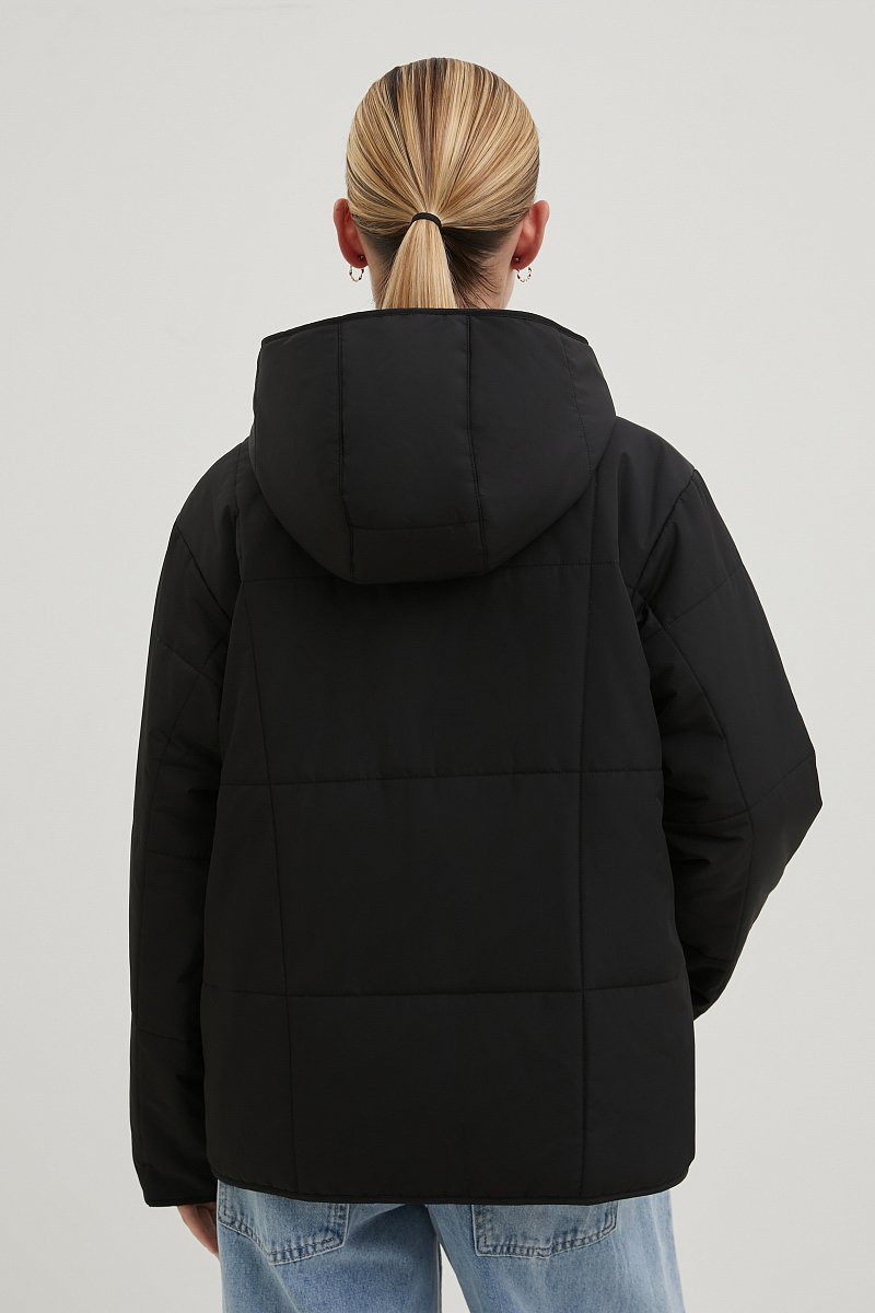 Стеганая куртка с капюшоном, Модель BAS-10090, Фото №5