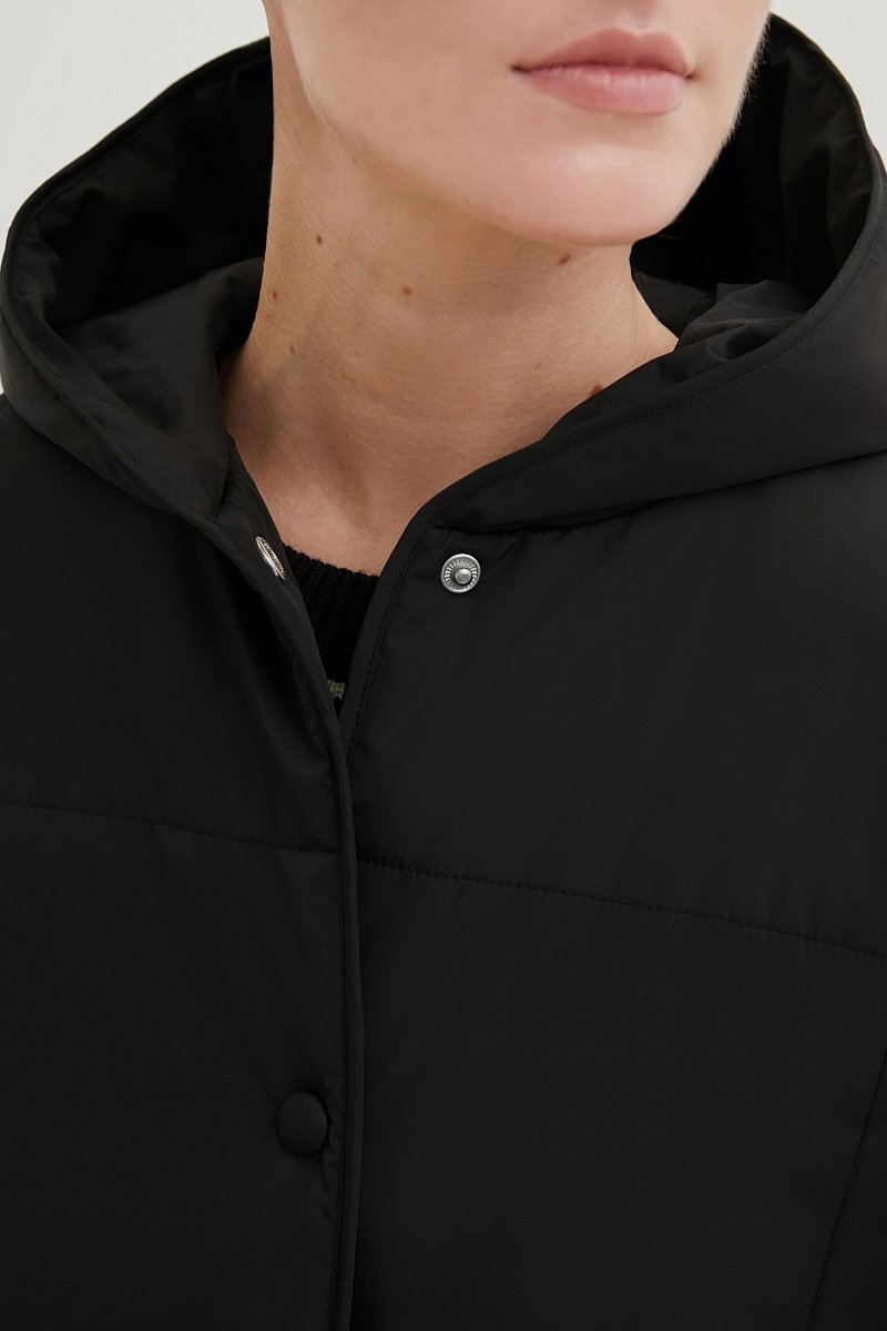Стеганая куртка с капюшоном, Модель BAS-10090, Фото №7