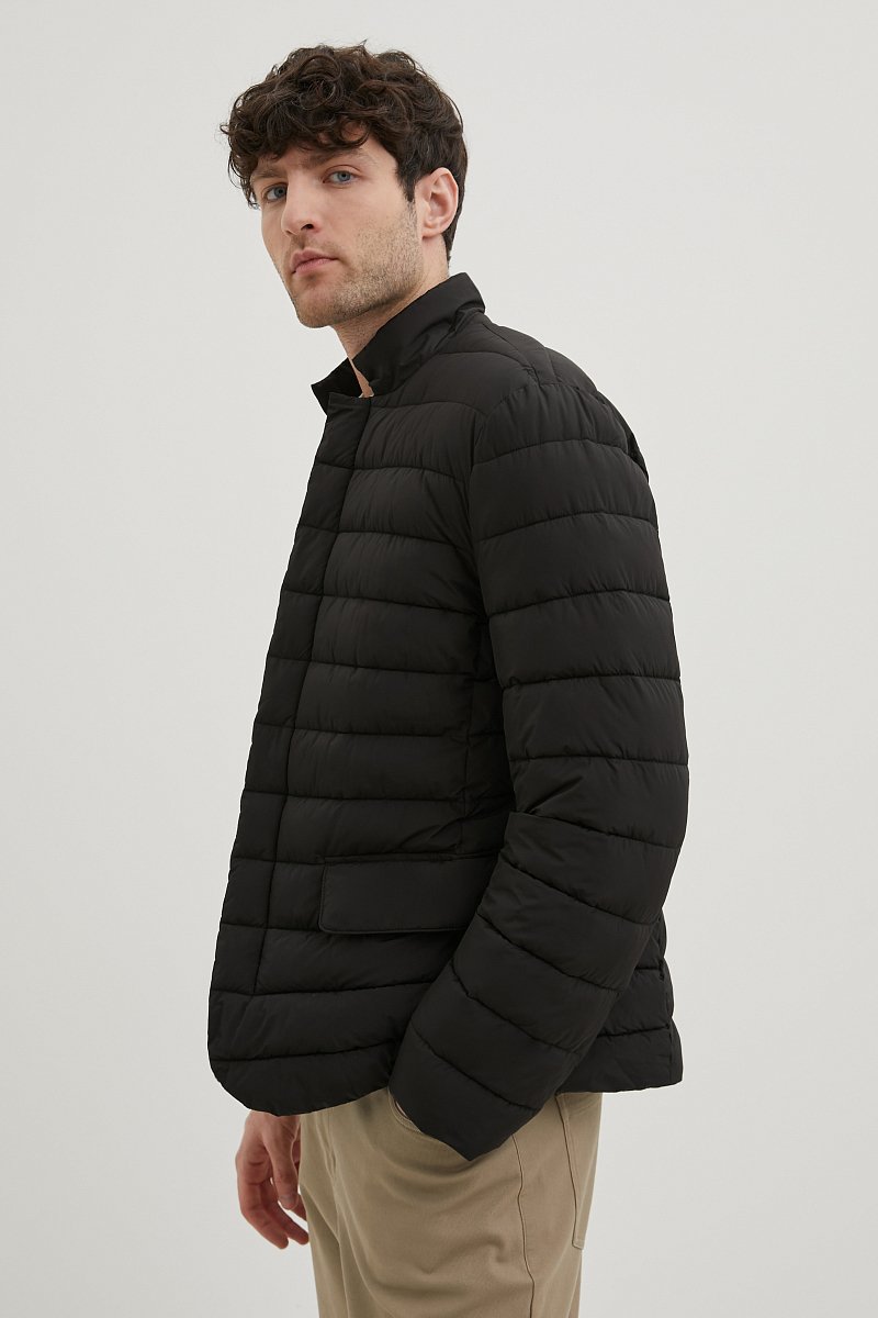 Утепленная куртка прямого силуэта, Модель BAS-200106, Фото №4