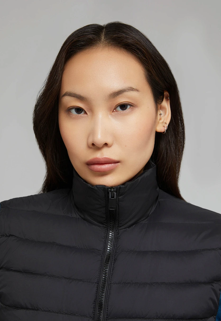 Стеганый пуховый жилет, Модель BAS-10073, Фото №8