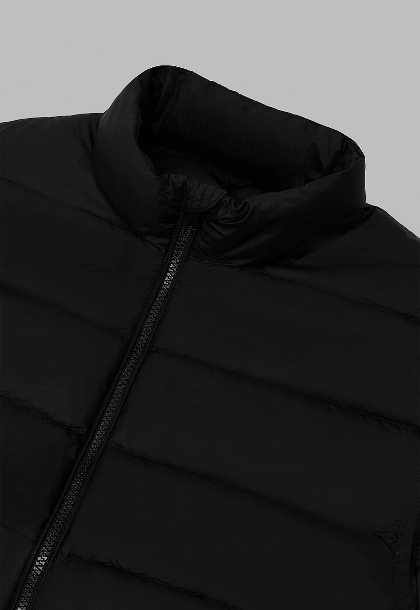 Стеганый пуховый жилет, Модель BAS-20053, Фото №5