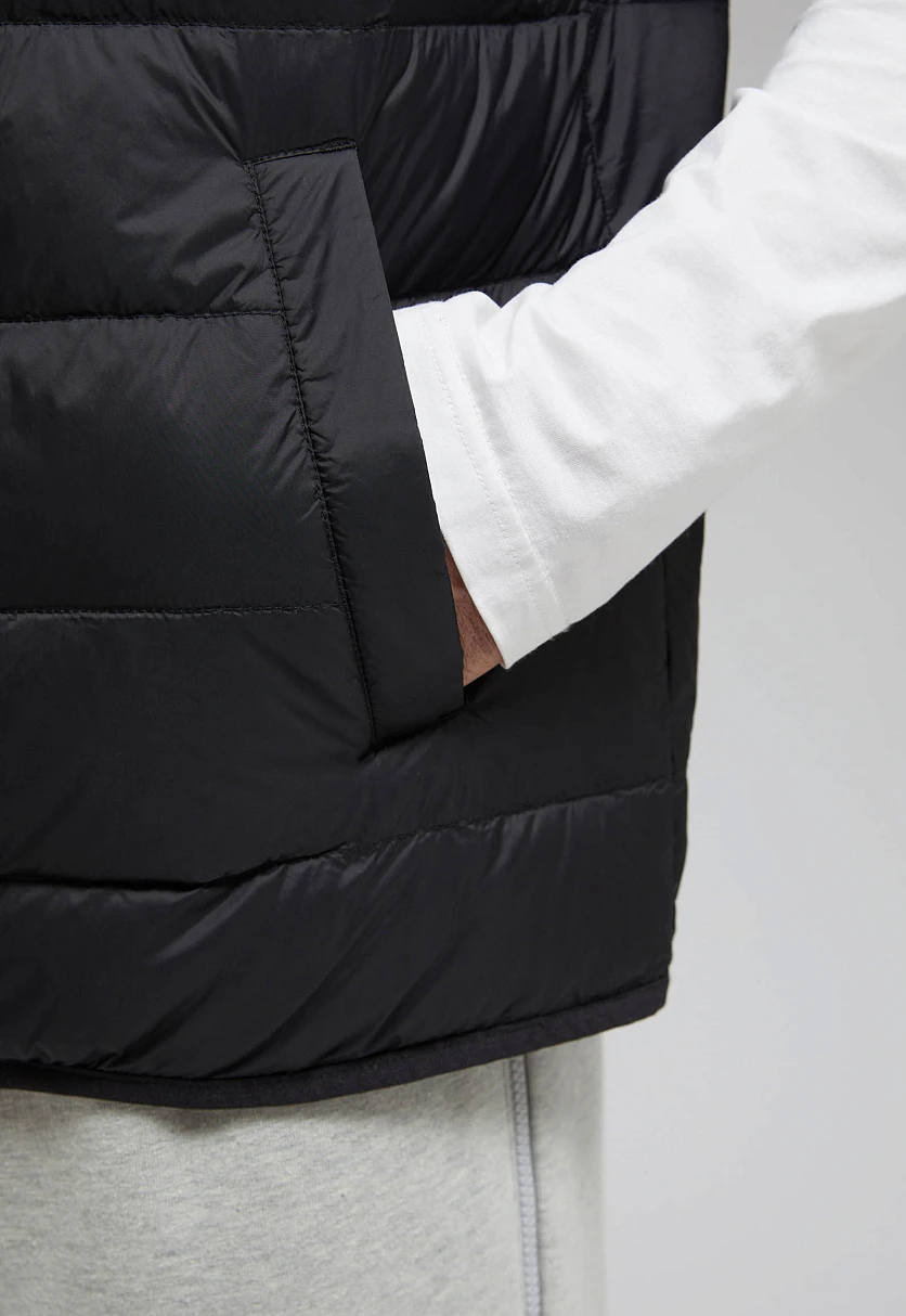 Стеганый пуховый жилет, Модель BAS-20053, Фото №6