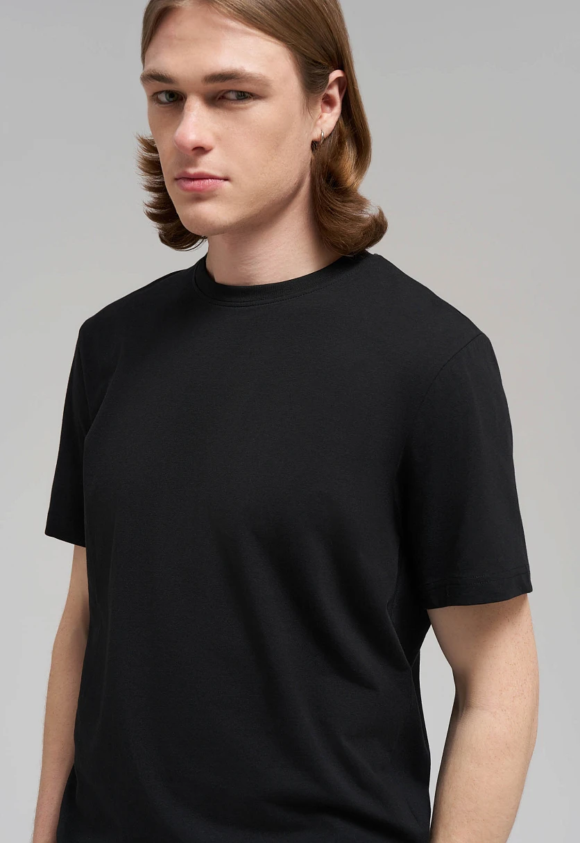 Футболка облегающего кроя из джерси, Модель BAS-200162, Фото №5