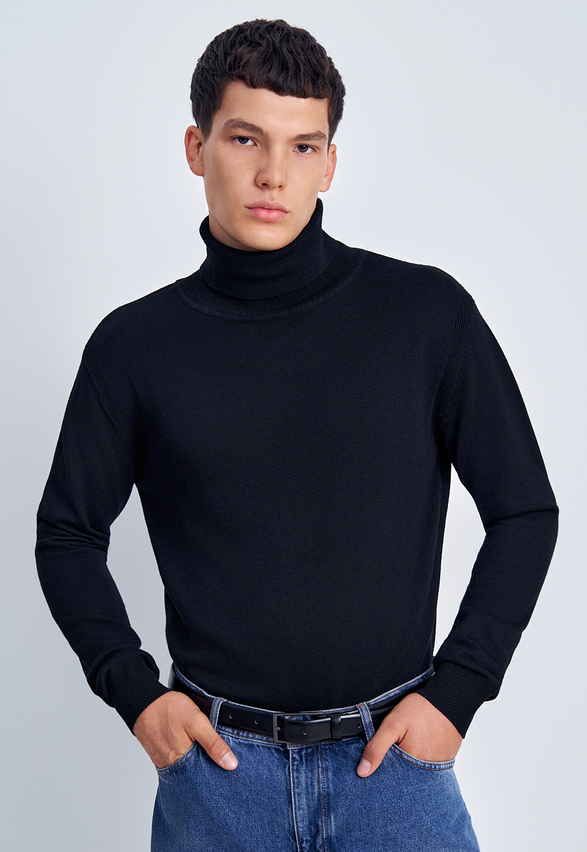 Водолазка прямого силуэта Водолазка прямого силуэта