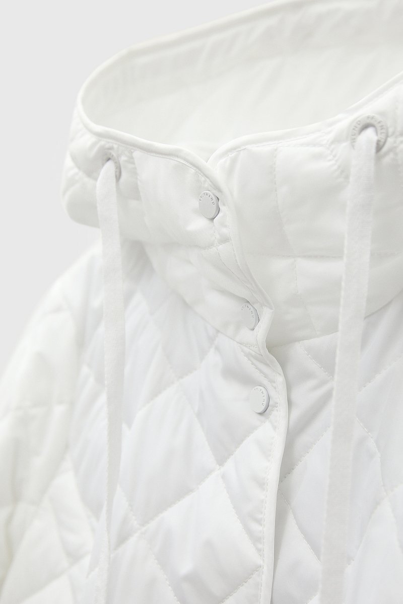Стеганая утепленная куртка с капюшоном, Модель BAS-10088, Фото №6