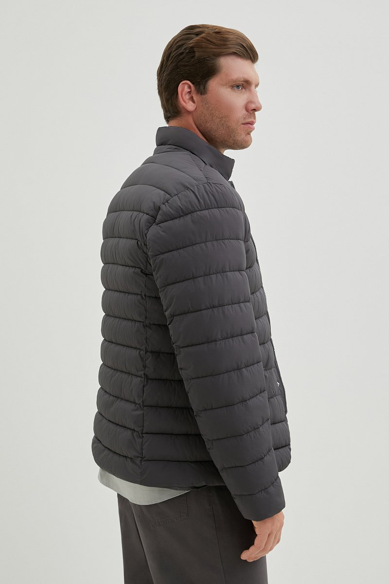 Утепленная куртка прямого силуэта, Модель BAS-200106, Фото №4