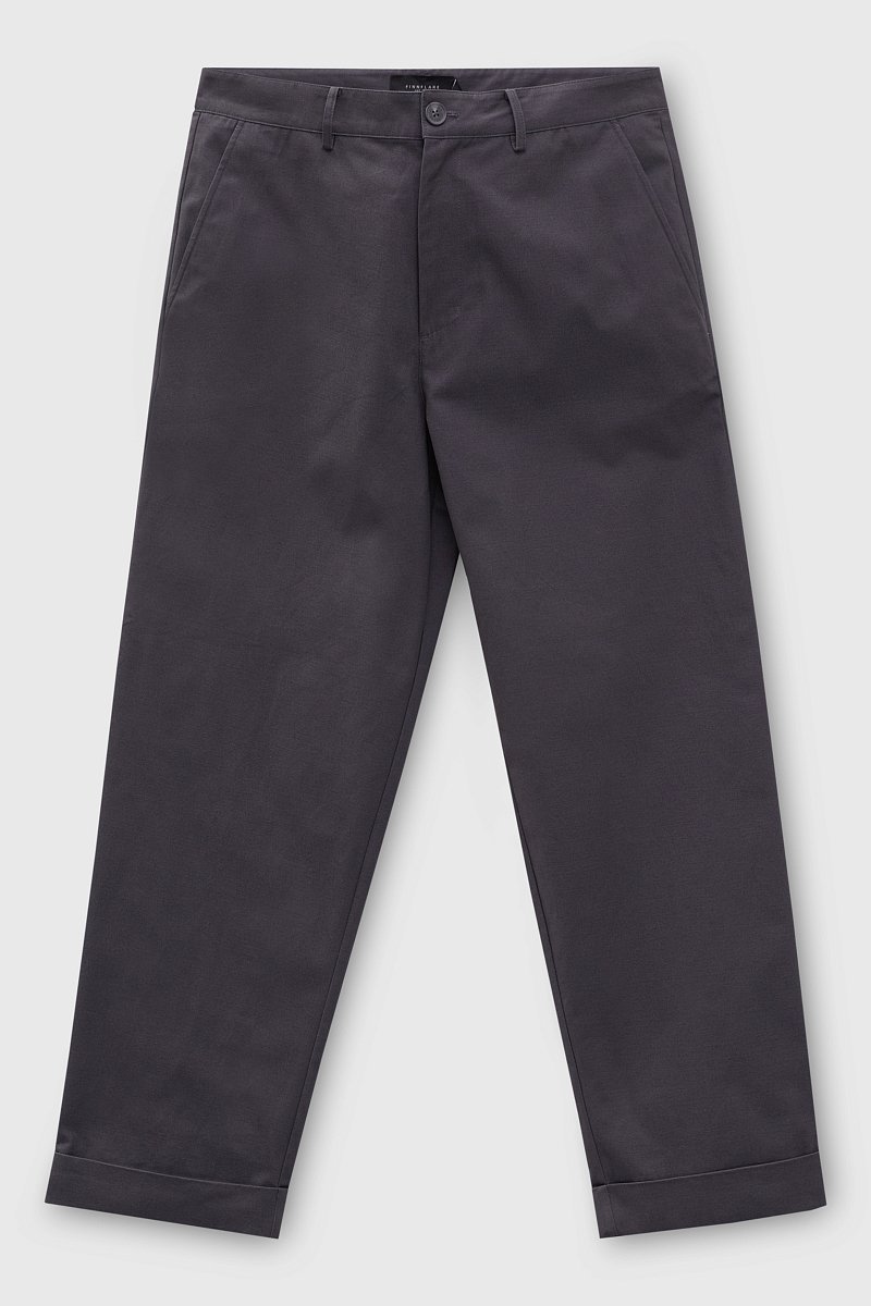 Базовые брюки с отворотами, Модель BAS-20074, Фото №6