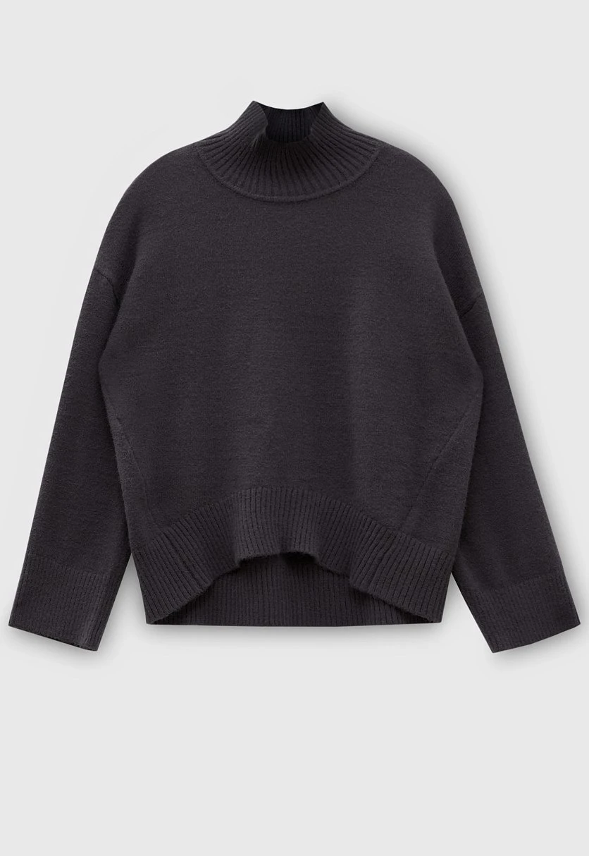 Базовый свитер oversize силуэта, Модель BAS-10132, Фото №7