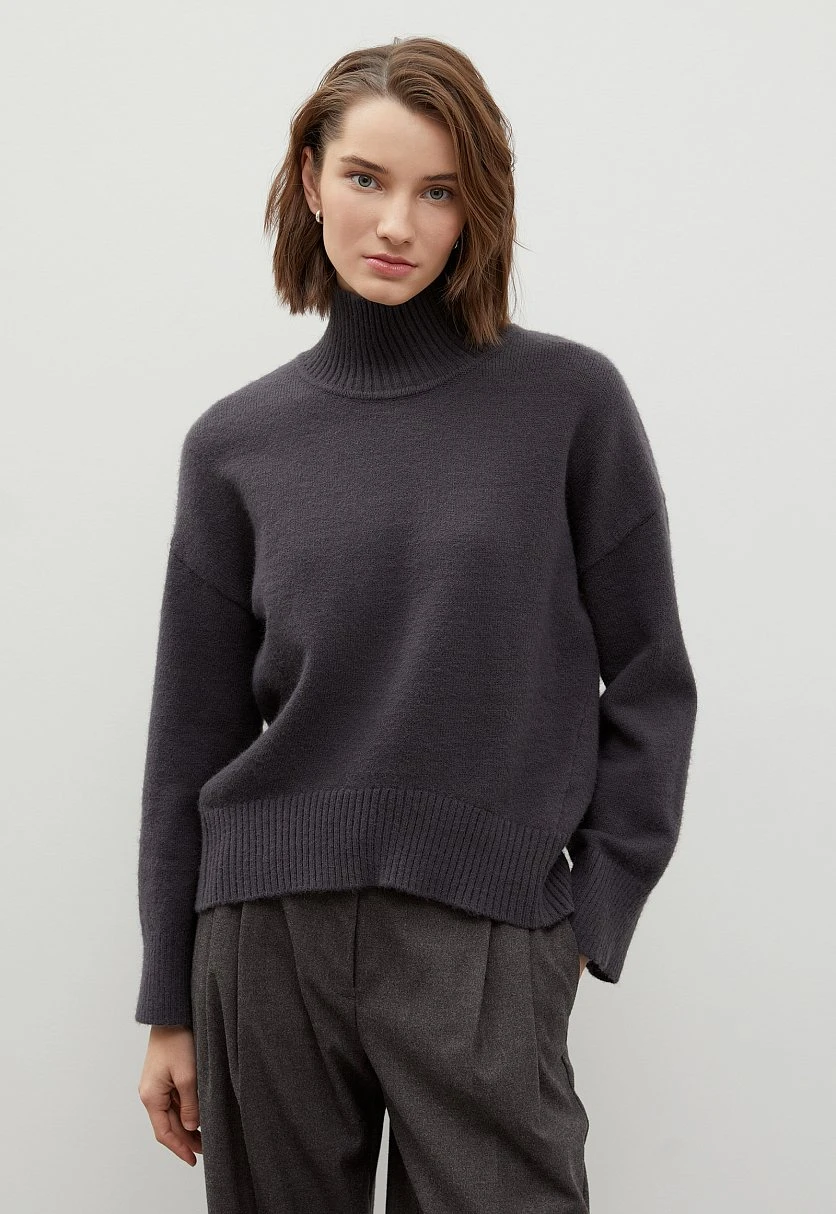 Базовый свитер oversize силуэта, Модель BAS-10132, Фото №1