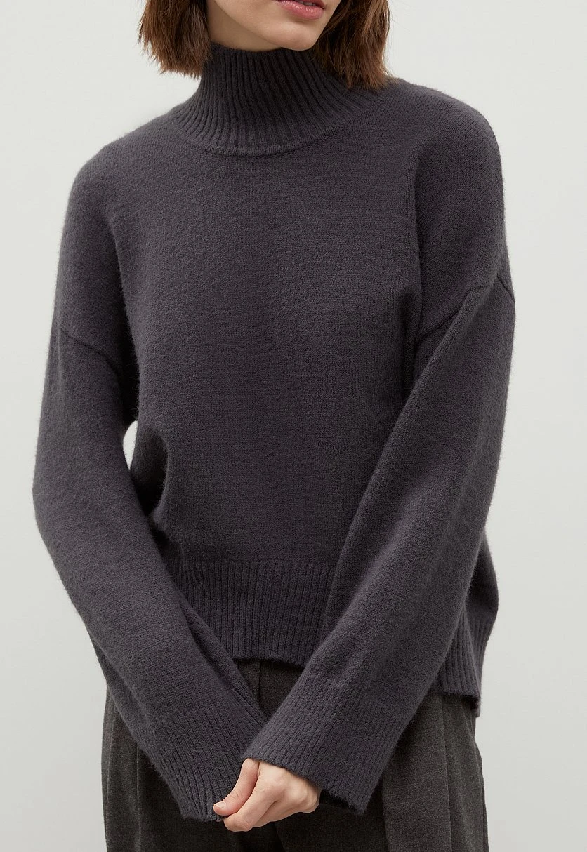 Базовый свитер oversize силуэта, Модель BAS-10132, Фото №3