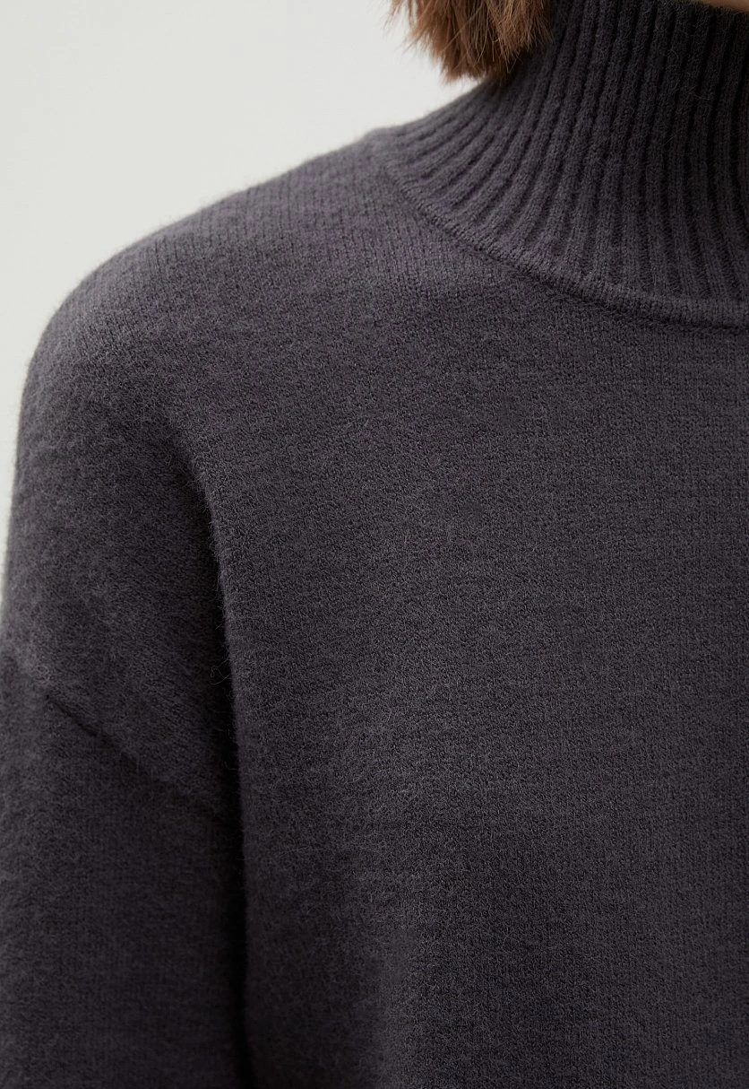 Базовый свитер oversize силуэта, Модель BAS-10132, Фото №6