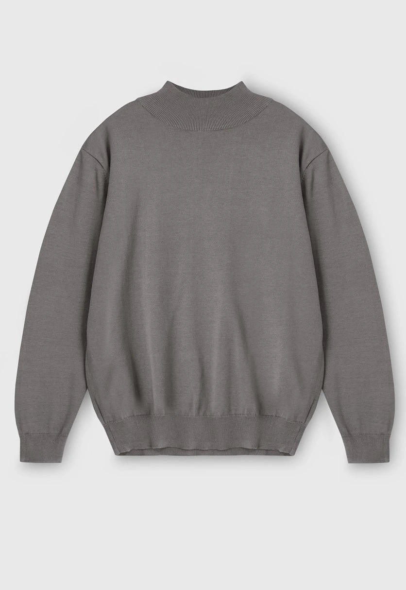 Джемпер прямого силуэта из хлопка, Модель BAS-20107, Фото №7