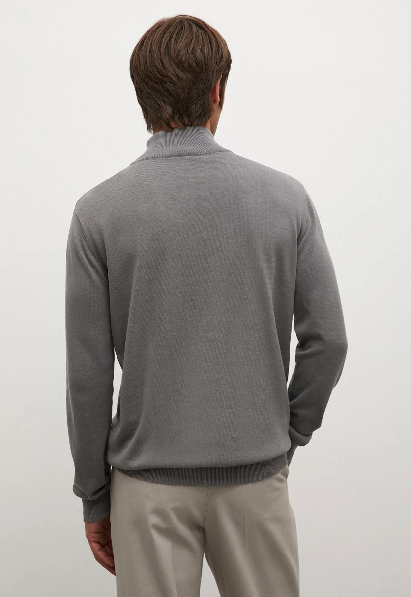 Джемпер прямого силуэта из хлопка, Модель BAS-20107, Фото №5