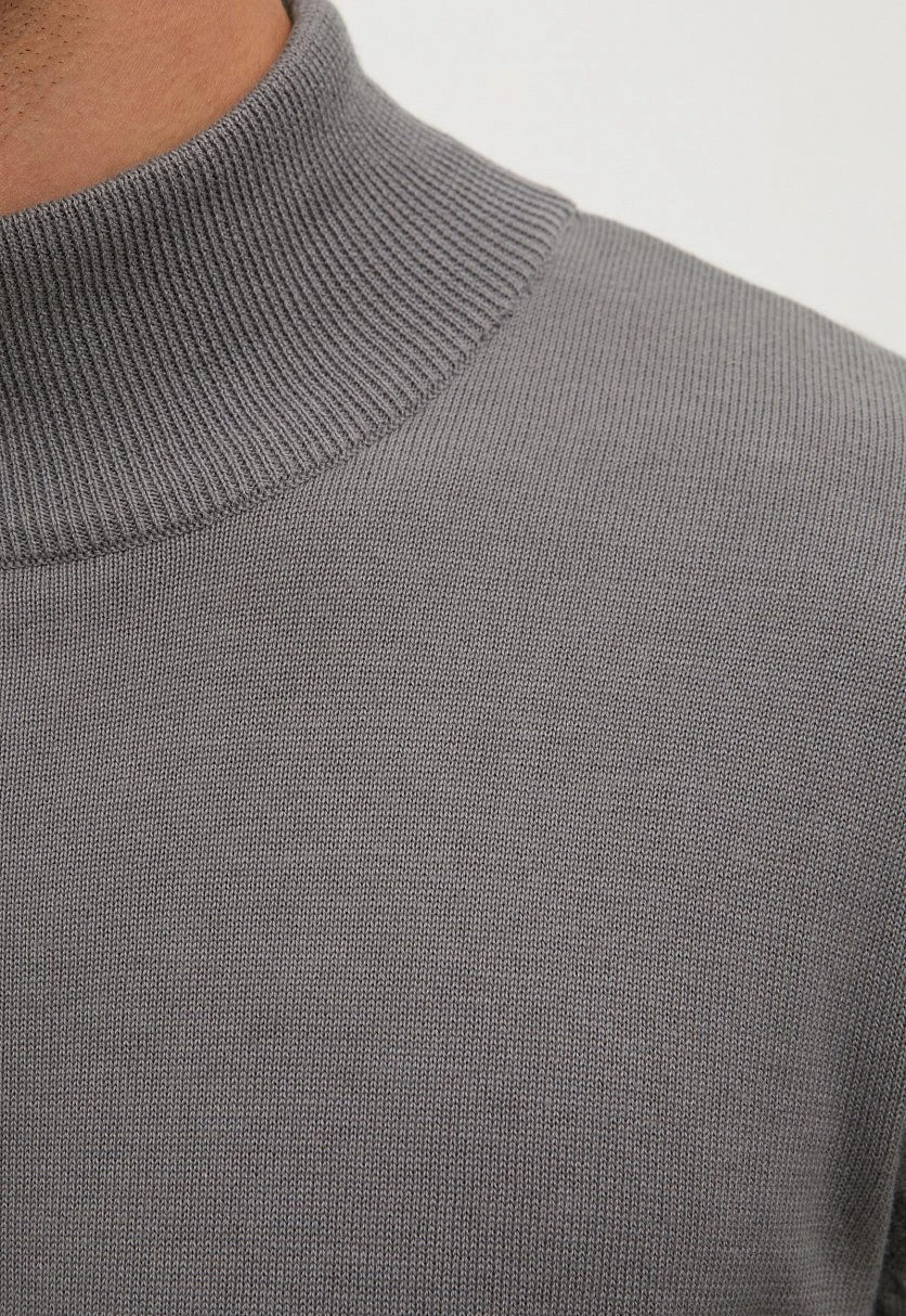 Джемпер прямого силуэта из хлопка, Модель BAS-20107, Фото №6