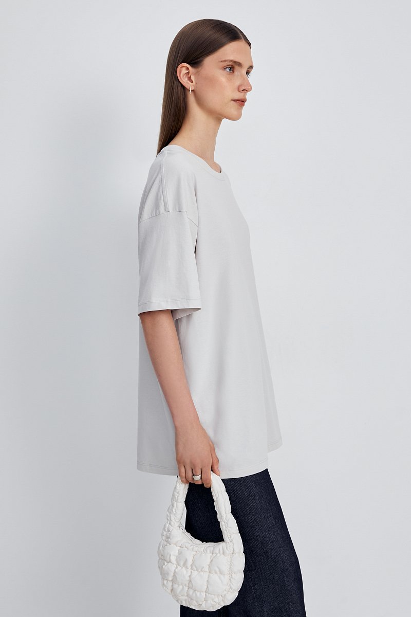 Футболка oversize силуэта, Модель BAS-100107, Фото №4